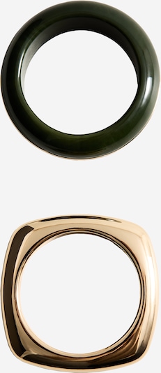 MANGO Rannekoru 'SACHA' värissä kulta / tummanvihreä, Tuotenäkymä