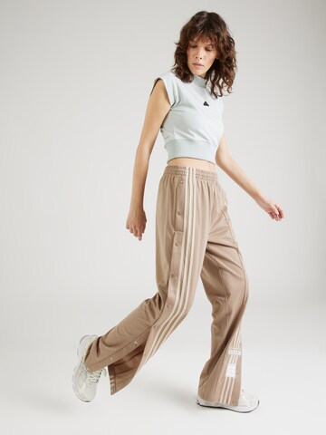 Regular Pantalon 'ADIBREAK' ADIDAS ORIGINALS en Noisette