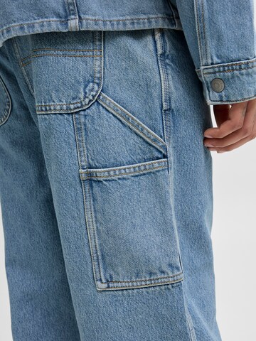 JACK & JONES Baggy Jeans 'JJIALEX JJCARPENTER' i blå