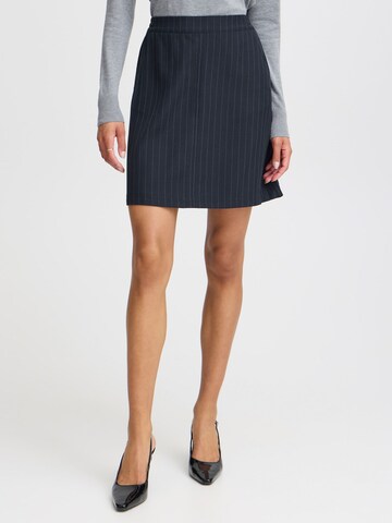 b.young Skirt ' MMMIDDE' in Blue: front