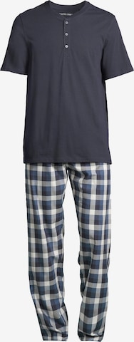 SCHIESSER Pyjama kurz 'Night & Home' in Mischfarben: Vorderseite