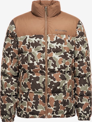 COLUMBIA Outdoor jacket 'Puffect™ IV' in Brown: front