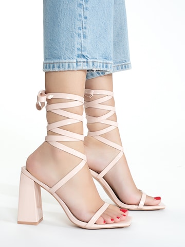 Celena Strap sandal 'Charney' in Pink