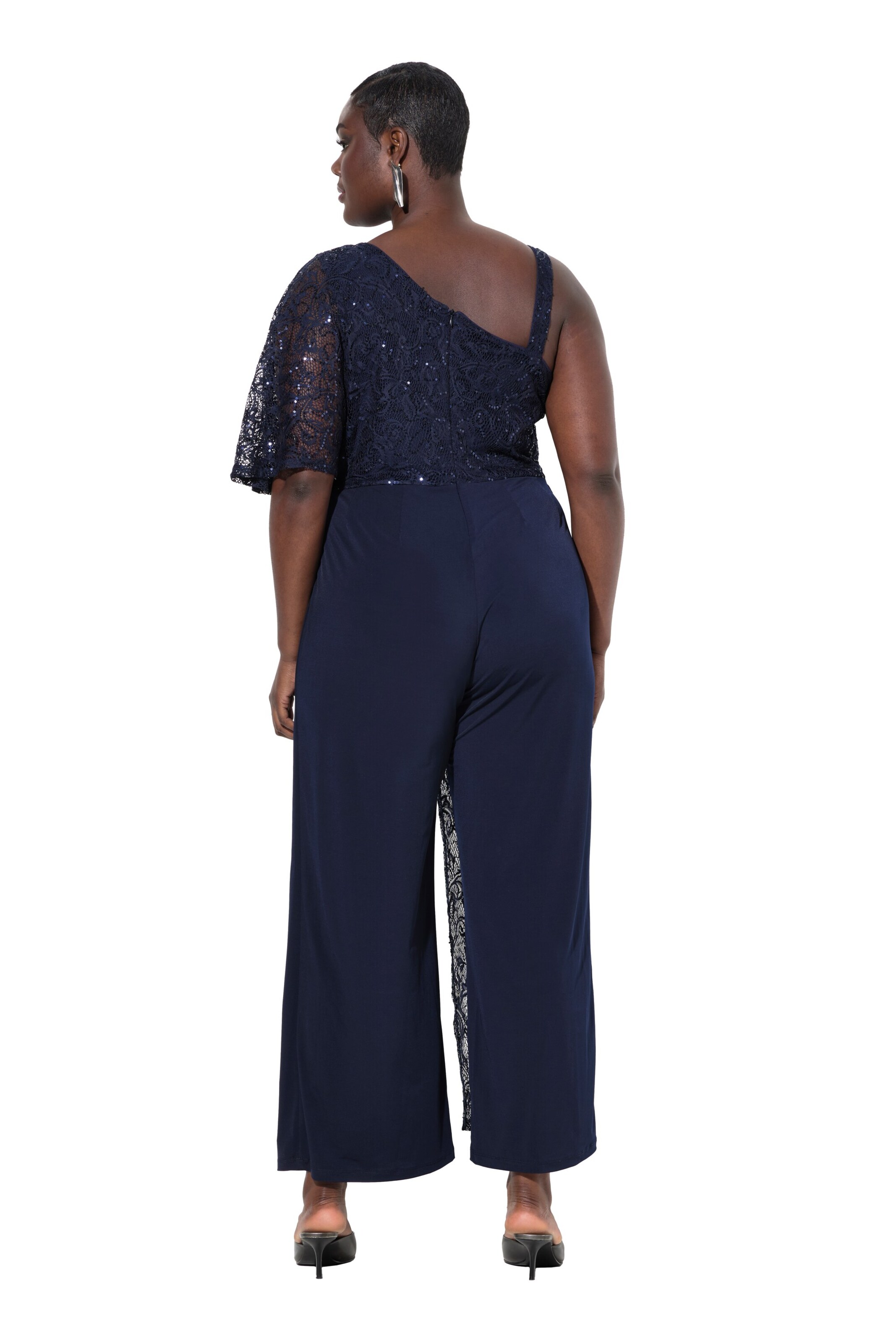 Ulla Popken Jumpsuit in Blauw