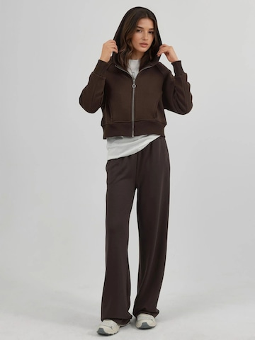 Sweat-shirt 'Kapuzenpullover' Hiccup en marron
