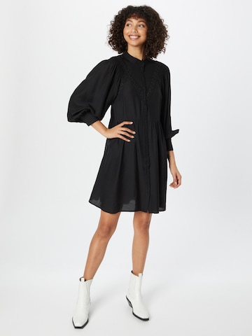 Y.A.S Shirt Dress 'Rifli' in Black