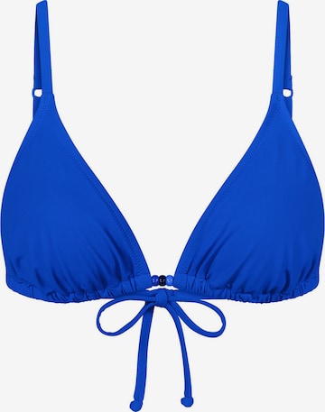 TRIUMPH Triangel Triangel-Bikini-Top ' Red Label Mix & Match Summer ' in Blau: Vorderseite