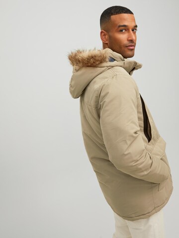 Parka invernale 'Craft' di JACK & JONES in beige