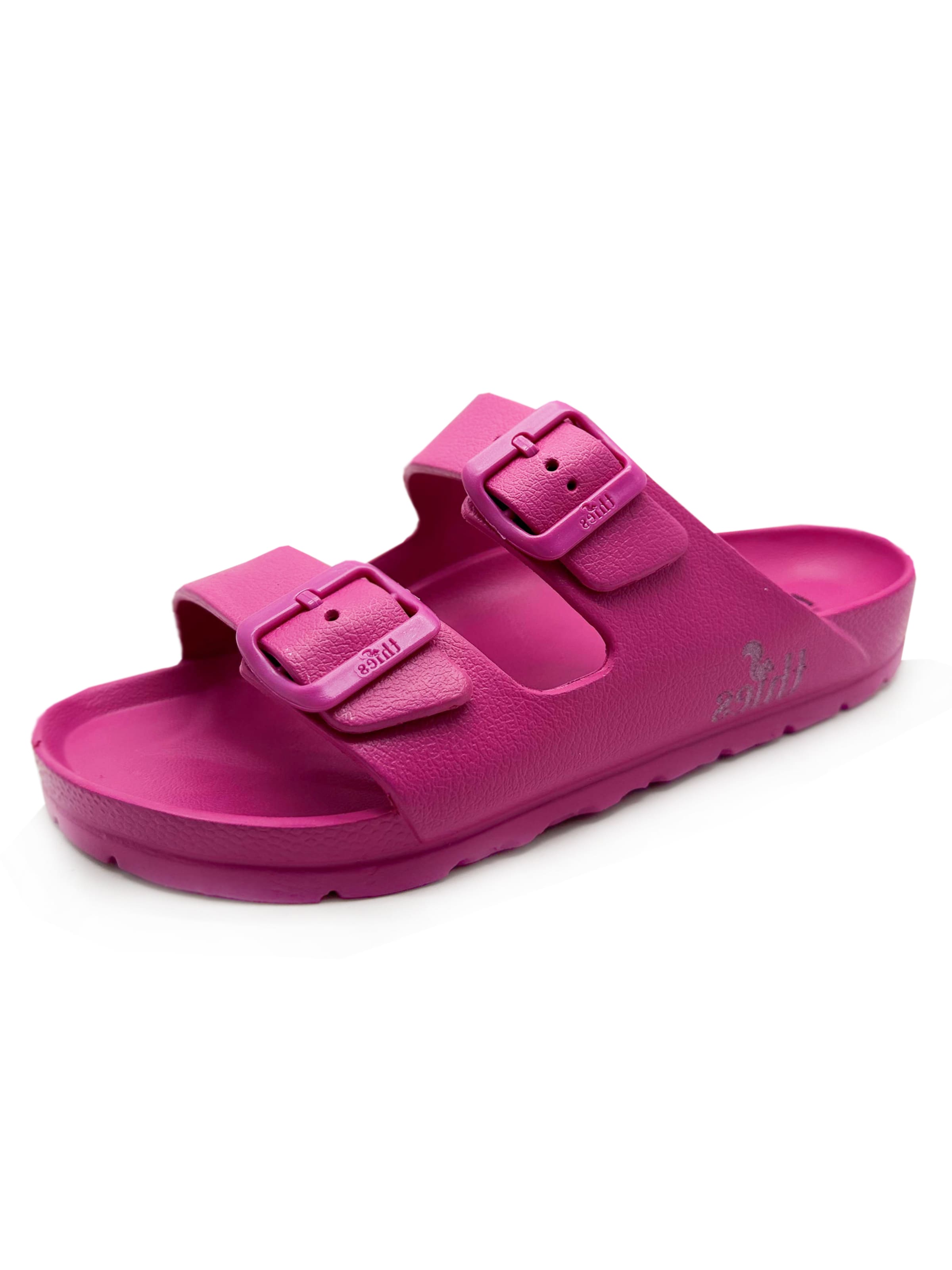 thies Mules 'thies 1856 ® Ecofoam Sandal' in Purple: front