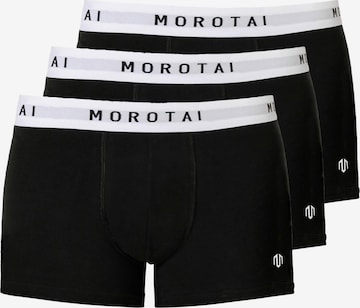 Boxer 'PREMIUM' di MOROTAI in nero: frontale