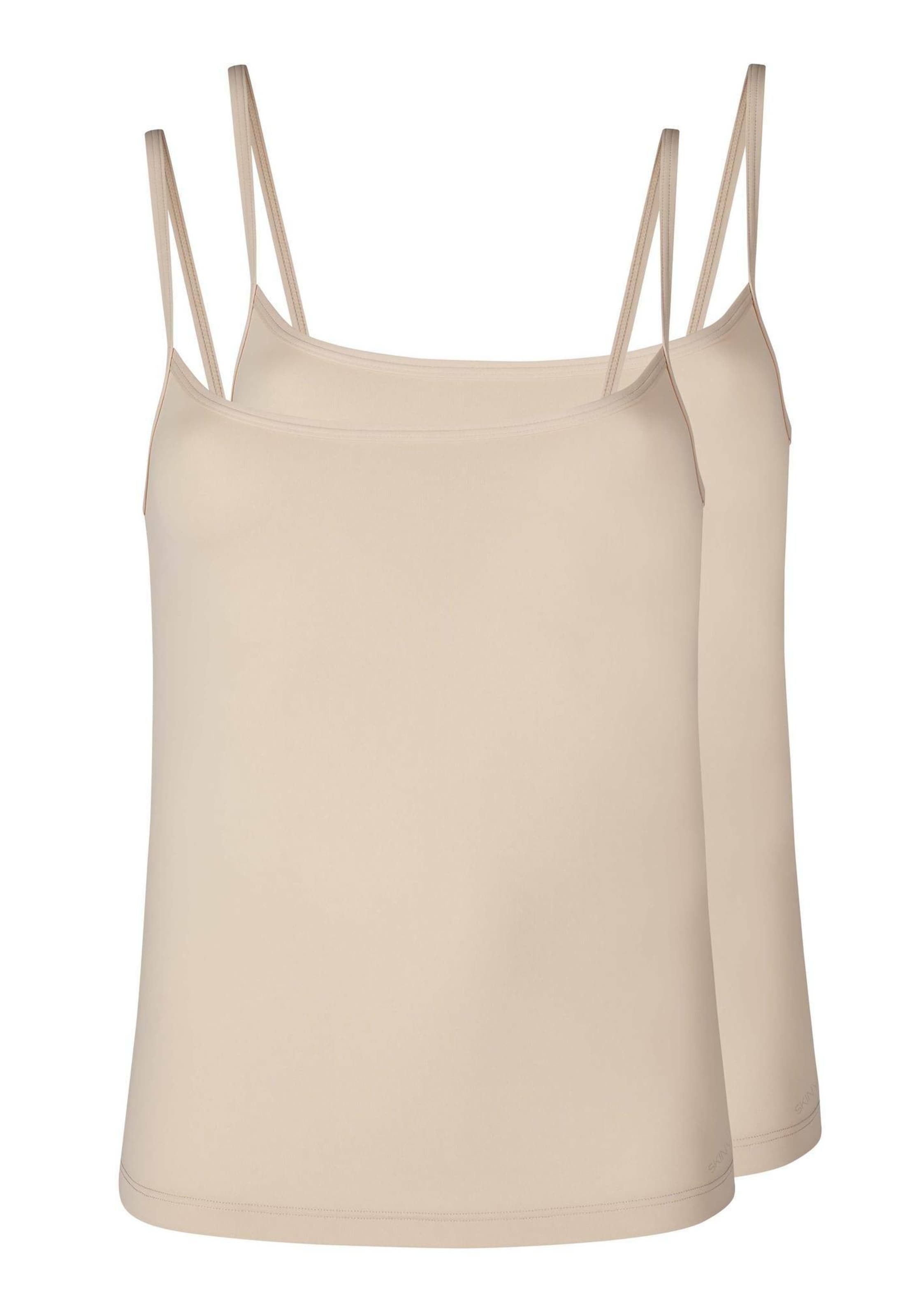 Maillot de corps Skiny en beige : devant