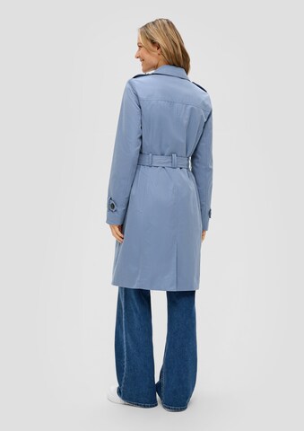 s.Oliver Between-Seasons Coat in Blue