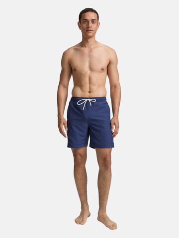 TOM TAILOR DENIM Swimming shorts in Blue: front