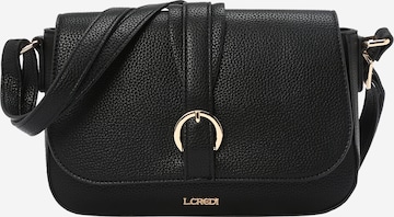 L.CREDI - Bolso de hombro 'Maira' en negro: frente