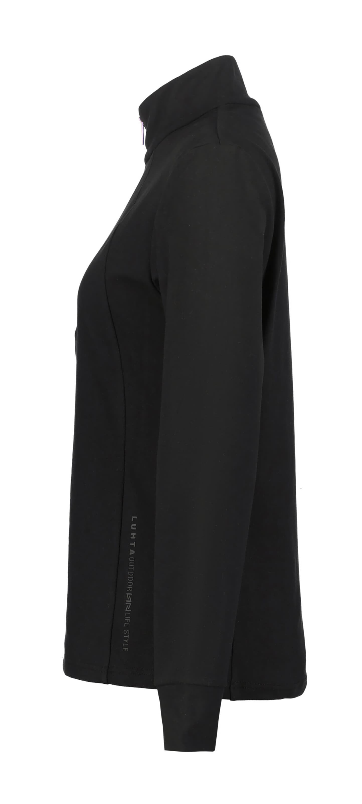 LUHTA Funkčné tričko ' Kivisalmi ' - Čierna