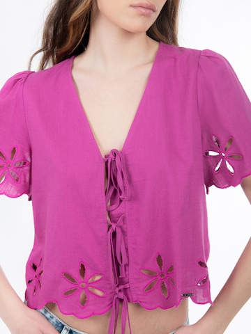 Influencer Μπλούζα σε λιλά