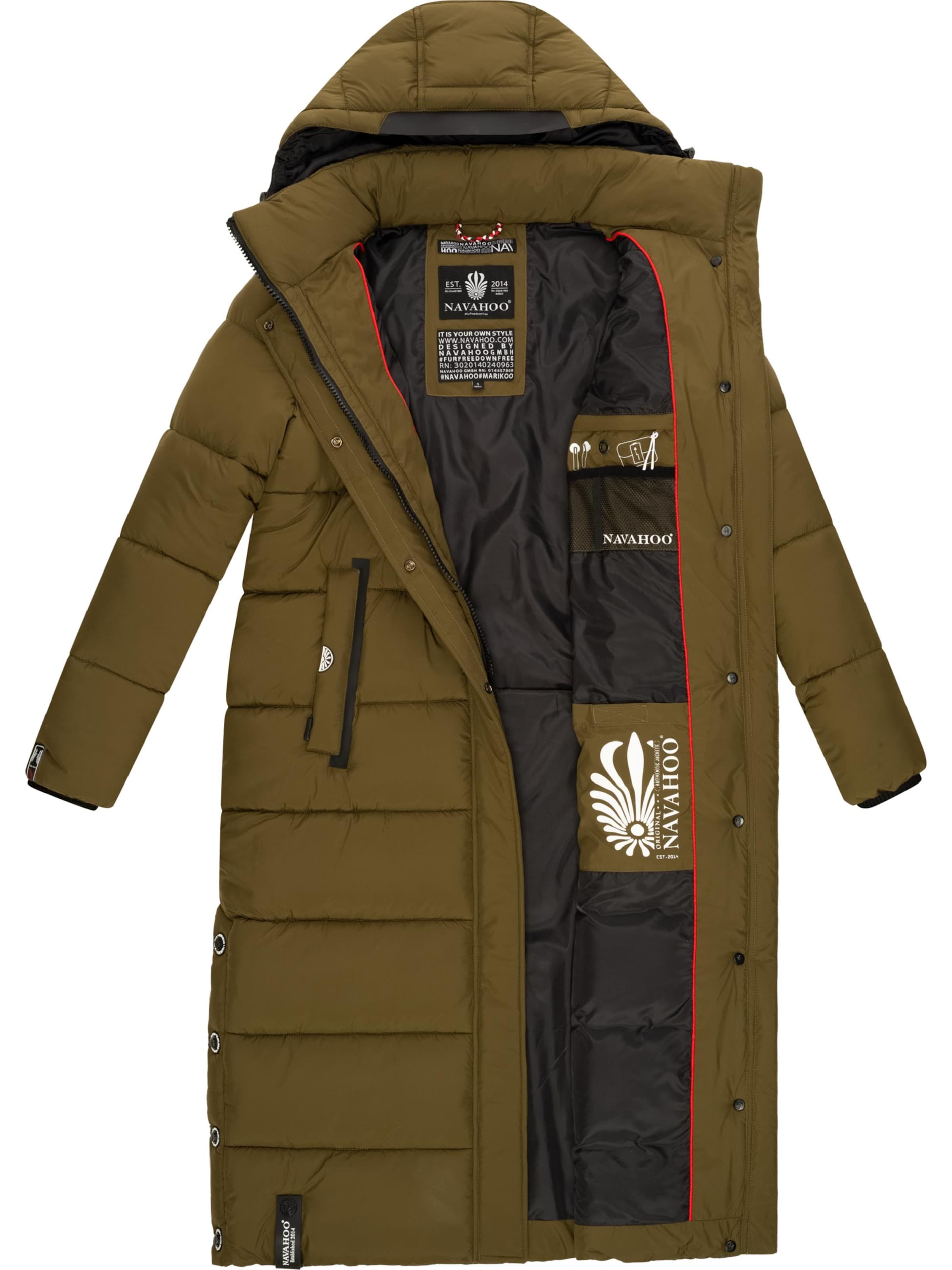 Cappotto invernale 'Isalie' di NAVAHOO in verde