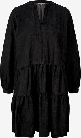 TOM TAILOR DENIM Shirt Dress in Black: front