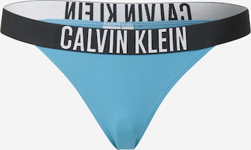 Calvin Klein Swimwear Bikinibroek in Blauw: voorkant