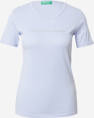 UNITED COLORS OF BENETTON T-shirt i lila: framsida