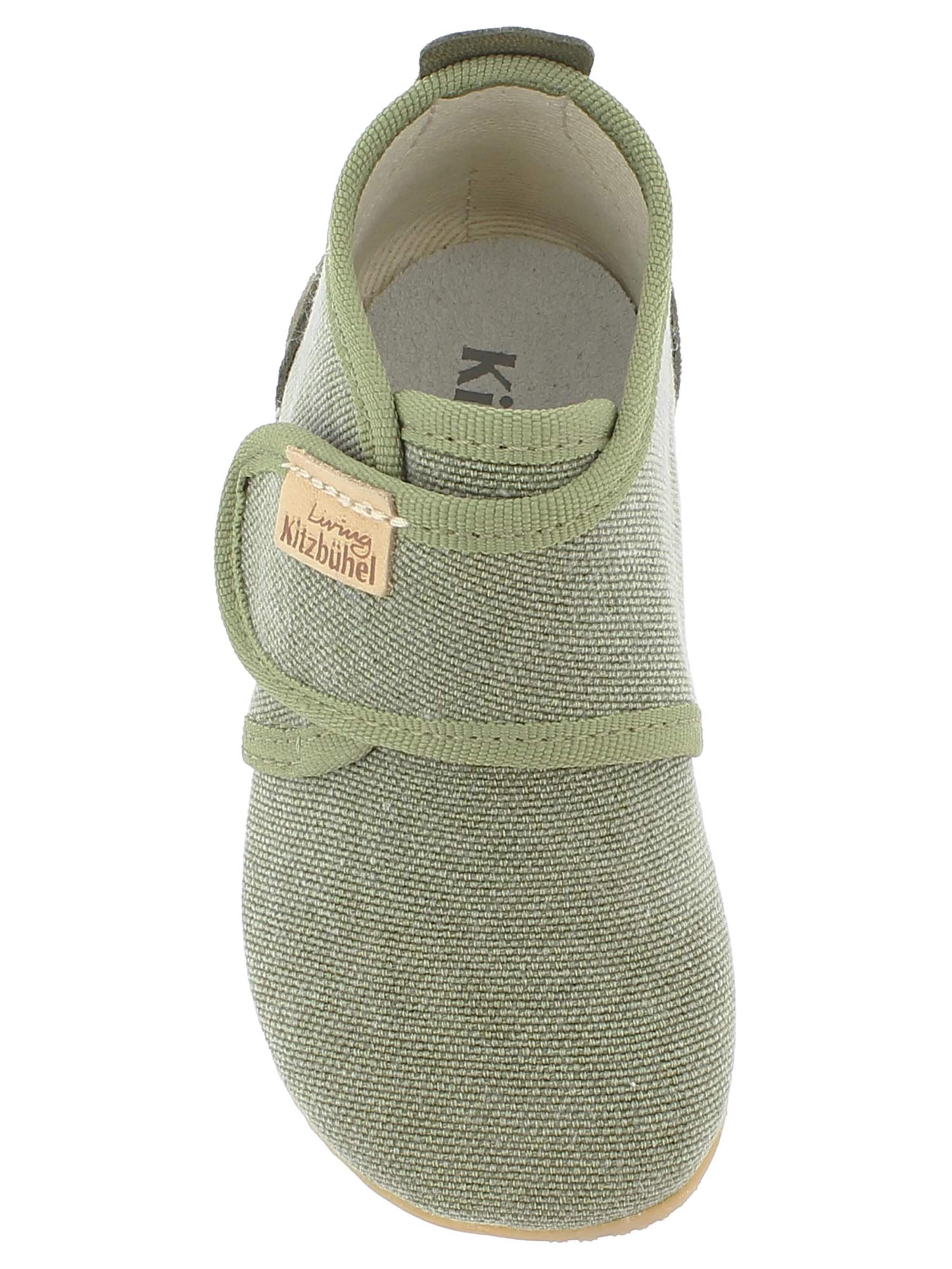 Pantoufle 'Cotton' Living Kitzbühel en vert