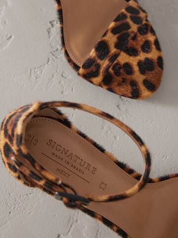 Next Sandale in Braun