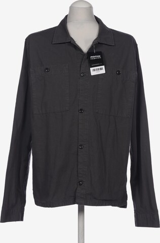 ARMEDANGELS Button Up Shirt in M in Grey: front