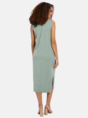 Threadbare Knitted dress 'Melman' in Green