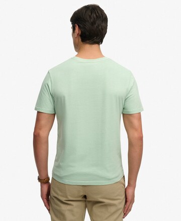 T-Shirt 'Classic Essential' Superdry & Co en vert
