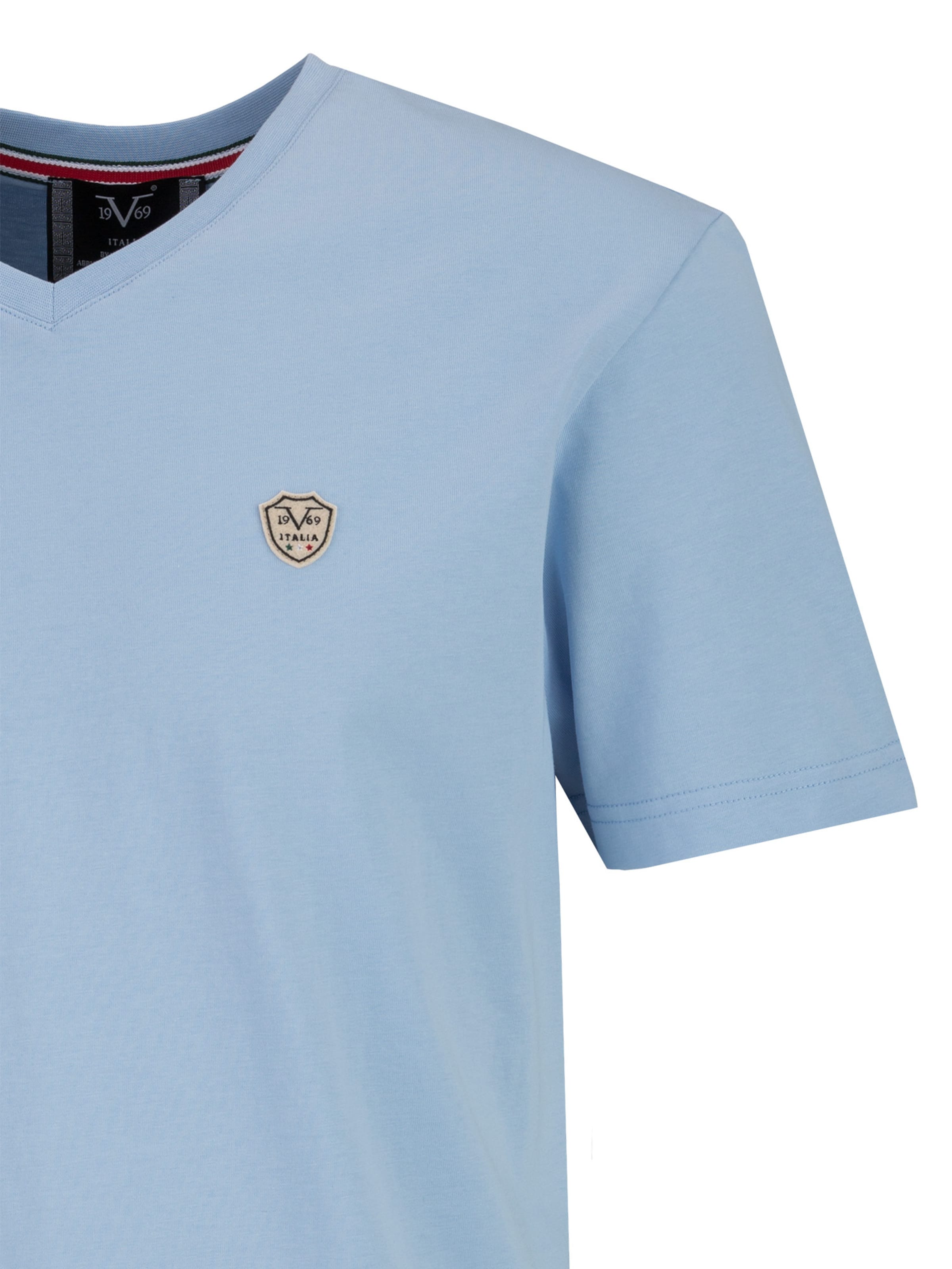 19V69 ITALIA Shirt 'Toni' in Blue