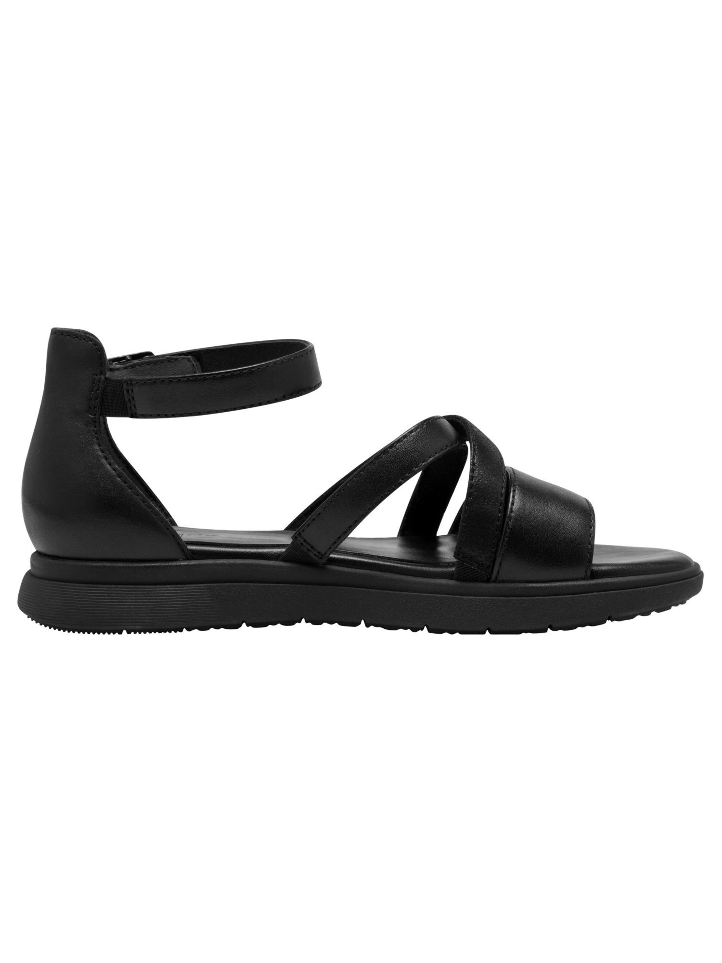 Sandales à lanières 'Comfort' Tamaris en noir