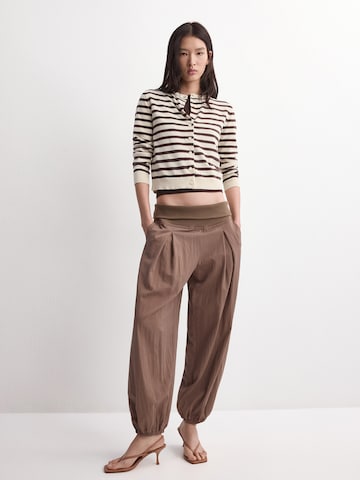 MANGO Knit cardigan 'DALTON' in Beige