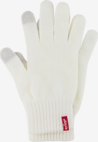 LEVI'S ® Full Finger Gloves 'Ben' in Beige