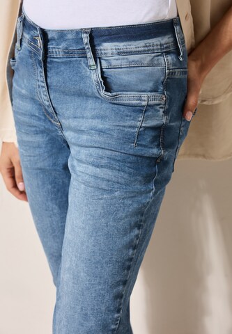 CECIL Slimfit Jeans in Blau