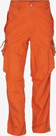 Molecule Baggy Gargohousut värissä oranssi: etupuoli