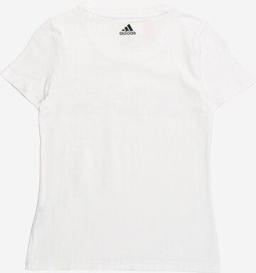 balta ADIDAS SPORTSWEAR Sportiniai marškinėliai 'Essentials'