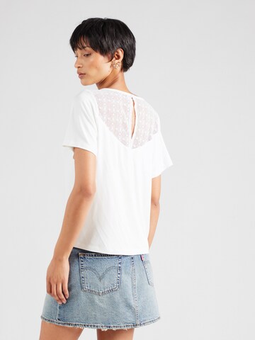 T-shirt 'Charlotte' ABOUT YOU en blanc