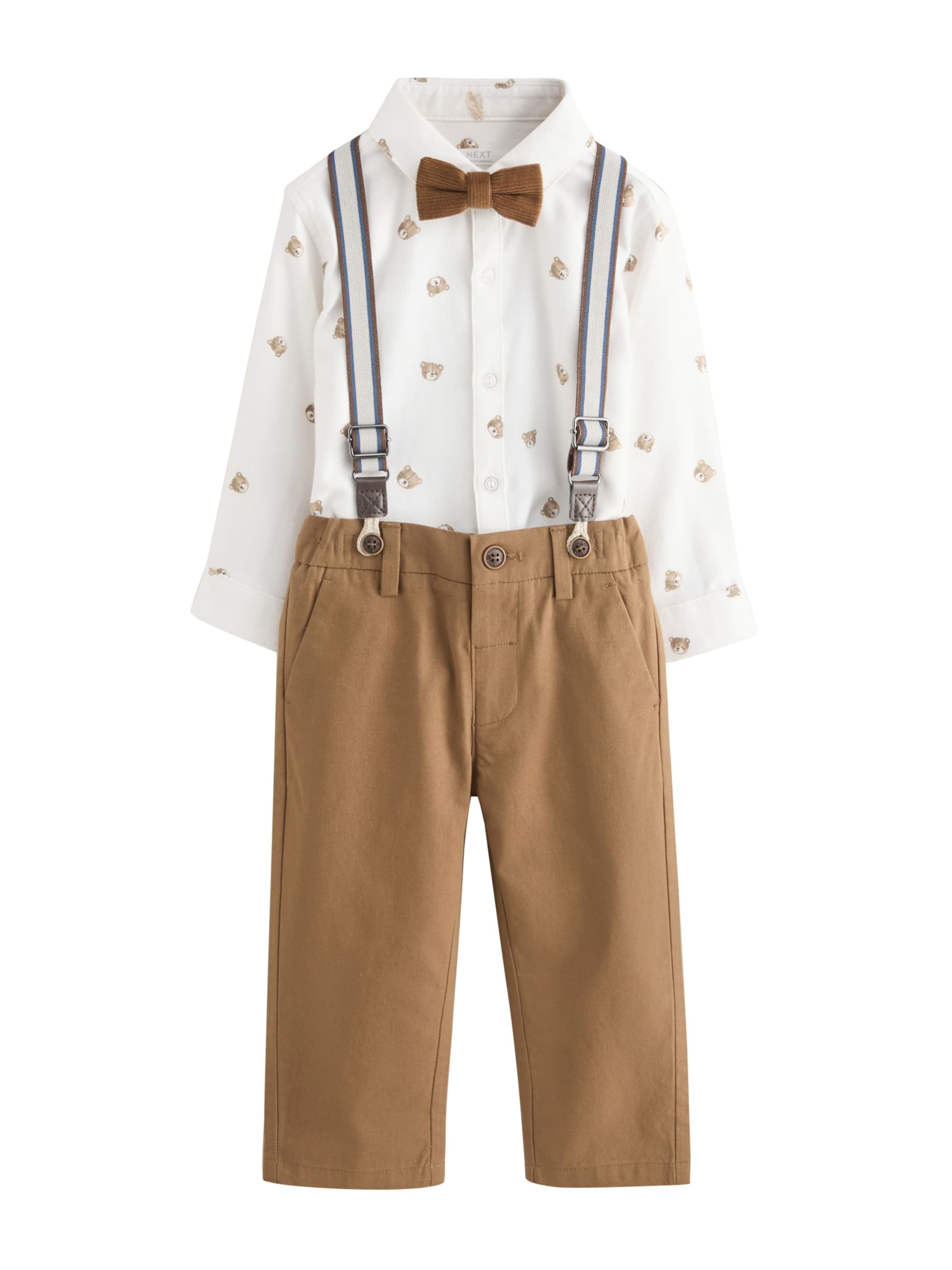 Set di Next in marrone: frontale