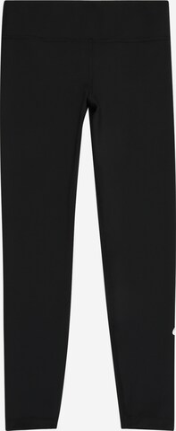 NIKE Skinny Workout Pants 'ONE' in Black: front