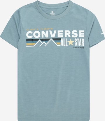CONVERSE Koszulka w kolorze niebieski: przód