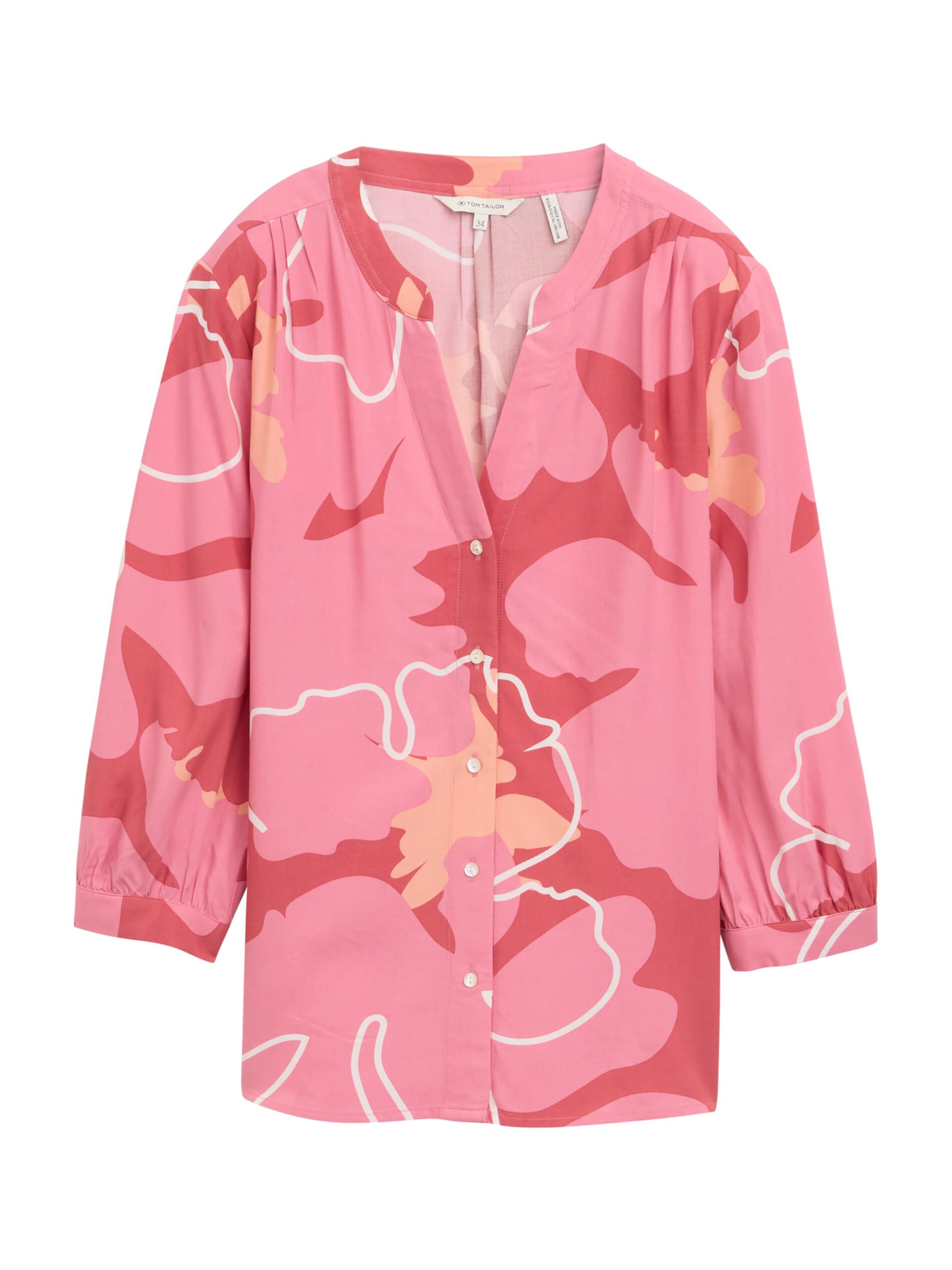 TOM TAILOR Blouse in Roze: voorkant