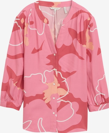 Chemisier TOM TAILOR en rose : devant