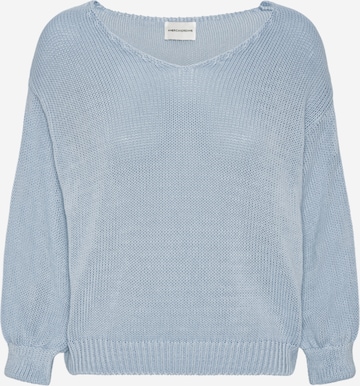 Pull-over oversize 'Milana Cotton' americandreams en bleu : devant