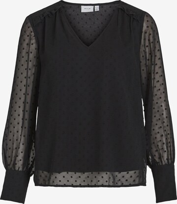 VILA - Blusa 'Edee' en negro: frente