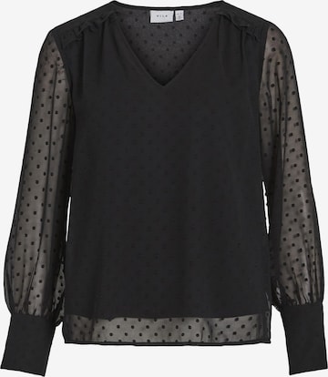 VILA - Blusa 'Edee' em preto: frente