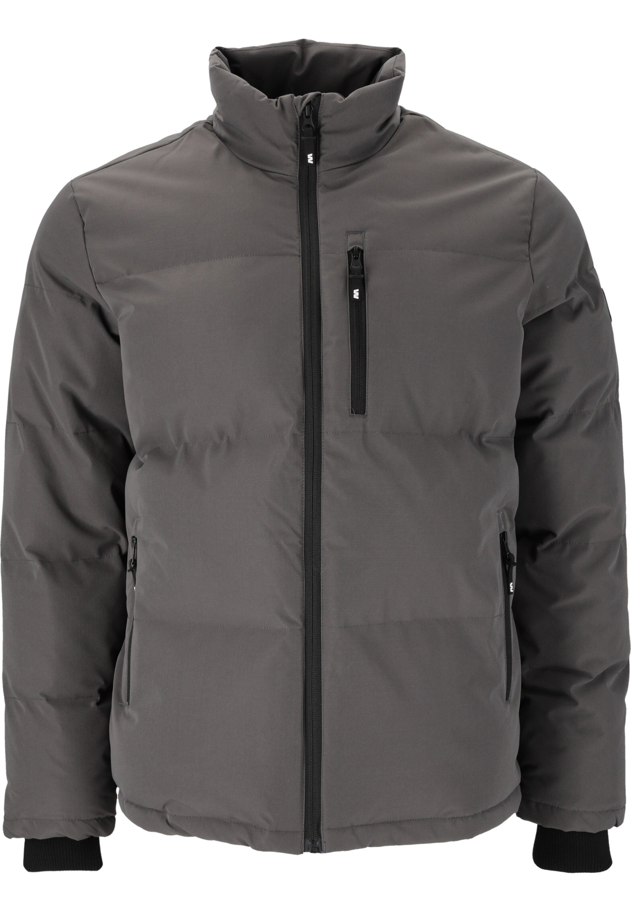 Weather Report Sportjacke 'Onix' in Grau: Vorderseite