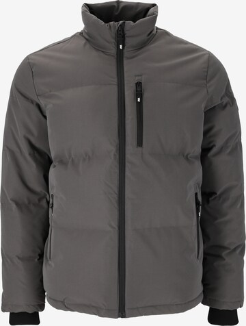 Weather Report Athletic Jacket 'Onix' in Grey: front