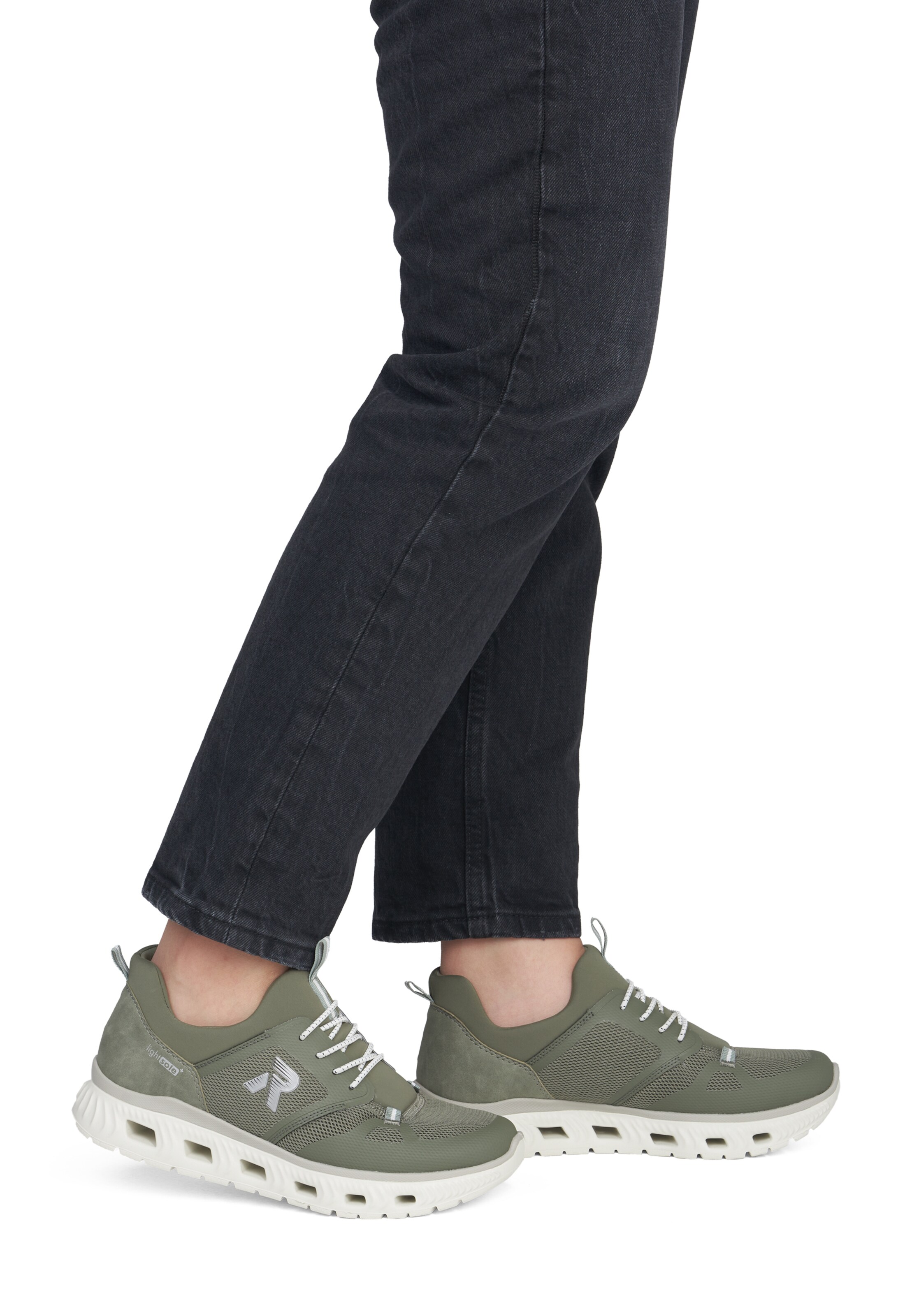 Rieker Slip-Ons in Green