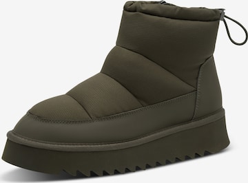 Boots da neve di Tamaris in verde: frontale