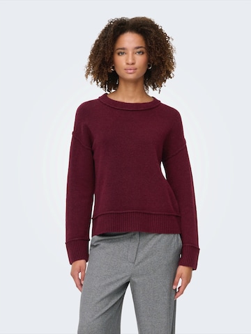 ONLY Pullover 'ONLHAZEL' i rød: forside